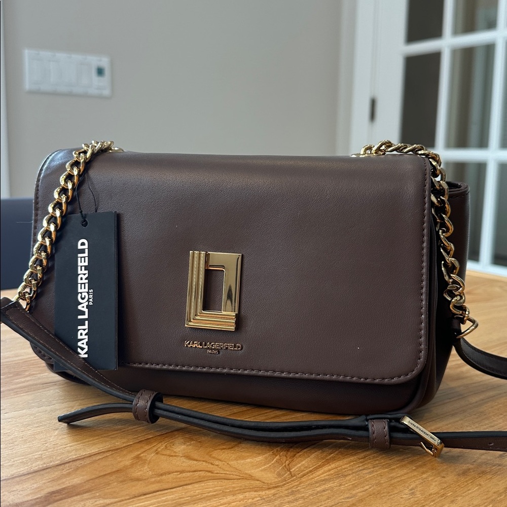 Karl Lagerfeld soft leather Crossbody bag